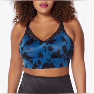 RUBY RIBBON-NEW #1801 Heritage Lace Demiette Convertible_Winter Rose, Sz 34